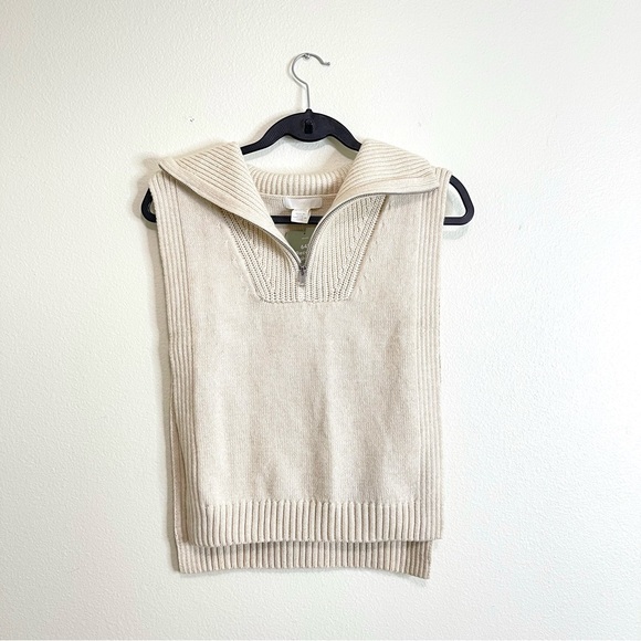H&M Jackets & Coats Nwt Hm Knit Half Zip Vest Poshmark
